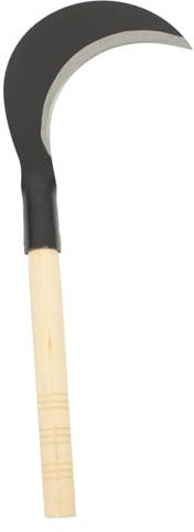 HEMOTON Gartengras Manganstahl Hand Sense Griff Garten Werkzeug Grasmesser Jäten Entfernen