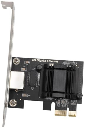 Scheda di Rete PCIE da 5 GB, Porta LAN RJ45, Adattatore di Rete Ethernet da PCIE a 5, Adattatore per Schede PCIE a CNET SECIE, per 10 11 per