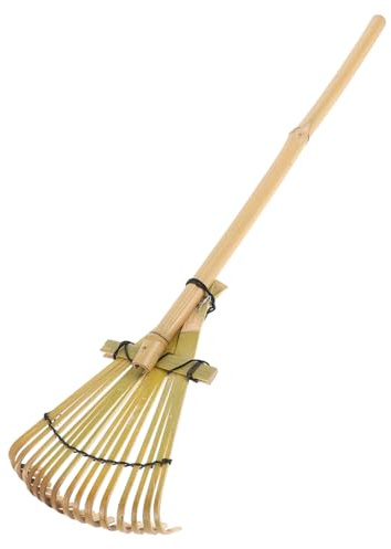 TOYANDONA Rastrillo De Jardín Japonés Ligero y Práctico Rastrillo Pequeño para Areneros y Mesas De Jardín Herramienta De Jardinería para Paisajismo