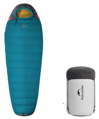 Naturehike Snowbird Sac de couchage sarcophage en duvet de canard, sac de couchage professionnel pour l'extérieur, unisexe, pour adulte