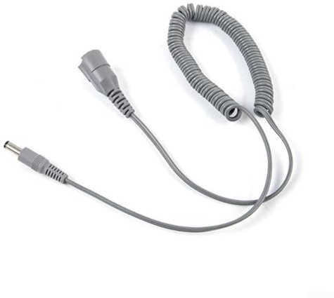Replacement Power Cable for Electric Nail Drill Handpiece 30000 RPM with 3 5mm Diameter Wire and Heat Resistant PU Sheath Suitable for Pedicure Use (DC)