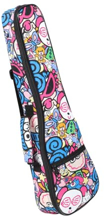21 Inch Padded Ukulele Bag Portable Lightweight Plastic Shoulder Strap | Waterproof Design, Practical Carry Option, Suitable for Ukulele and Guitar, for Friends and Family