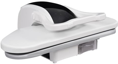 Pressa da stiro a vapore professionale da 2200 W, elettrica intelligente, ferro da stiro a vapore, con touch screen e flacone spray, 5 impostazioni per tessuti