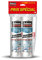 Rubson Mastic Bain & Cuisine Pure Silicone Anti-Moisissures Blanc, mastic sanitaire à base de silicone, mastic étanche renforcé en antifongique, lot de 2 cartouches 280 ml