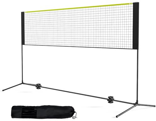 VEVOR 3m Badminton Netz Set Outdoor Tragbare Volleyball Pickleball Tennis Netz