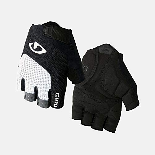 Giro Bravo Gel Bike Glove Blanc/Noir Gant Taille L | 9,0-9,5 2018 Gants de vélo Doigts complets