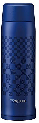Zojirushi SM-NAE48AZ Stainless Steel Vacuum Insulated Mug, 16-Ounce, Ichimatsu Blue