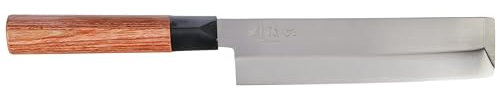 KAI Seki Magoroku Redwood Usuba 17,0 cm Klingenlänge - 1K6 Edelstahl mit 57 (±1) HRC - hochglanzpolierte Klinge - Pakkaholz Red Wood - Handgefertigt in Japan