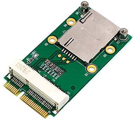 HLT Mini PCI-E Adapter with SIM Card Slot