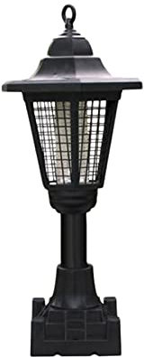 Gmjay Lampe Solaire Extérieure D'insecte de Tueur de Mouche de Piège de Moustique pour Le Zapper D'insecte de Jardin