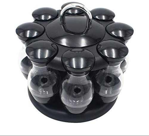 QINGGANGLING999 Barattoli di Spezie Set di spezie for condimento for Cucina Set di spezie for carosello for più conveniente (8 Bottiglie for condimento) Barattoli Portaspezie
