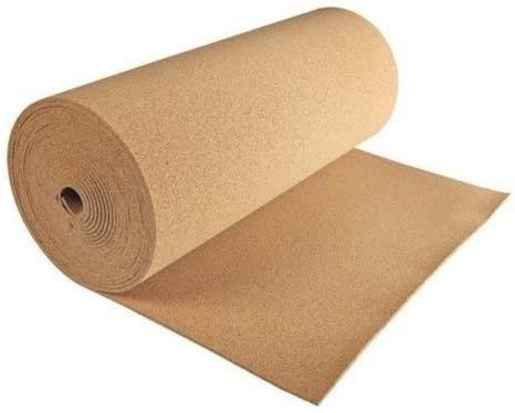 Kurk24 - Rollenkork - Trittschalldämmung - Korkrolle, Isoliertapete, Dämmtapete, Korkmatten, Korkwand, Korkboden - Stärke: 5 mm - Breite: 1 m - Länge: 10 m