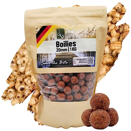 Zite Fishing Boillies fürs Karpfen-Angeln – 3x1kg in verschiedenen Aromen