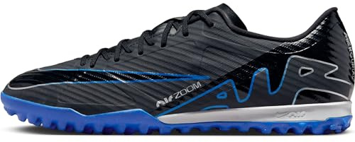 Nike Herren Zoom Vapor 15 Academy Fussballschuh, Black/Chrome-Hyper R, 45 EU