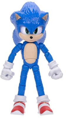 Sonic 3 Movie 12,7 cm Actionfiguren Sonic, Blau