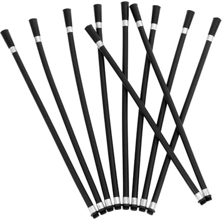 iplusmile Tube de Rechange pour Extincteur 10 Pièces Tuyau Sec Matériau Pvc Tuyau de Décharge D'extincteur en Plastique