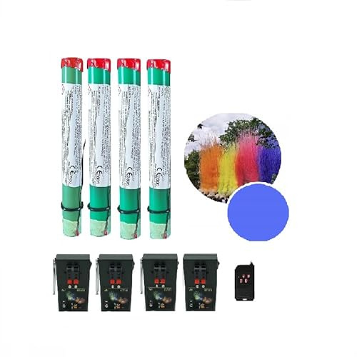 Pack Fumigènes Diurnes® Maxi - Gender Reveal Boy - Fumée Bleue Intense pour Baby Shower et Révélation de Genre - Effet Spectaculaire - Catégorie F1