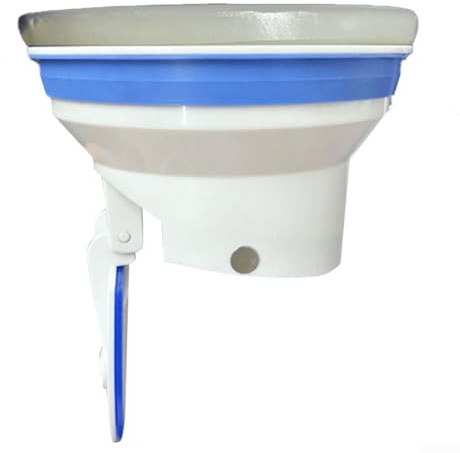 CWOQOCW Cierre automático de la brida del inodoro Válvula de retención Anti olor Desodorante Cubierta para 90-110mm Salidas de aguas residuales Baño Fontanería