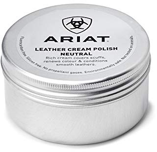 ARIAT Leather Cream Polish 100ml - Neutral - Unisex - Conditioning properties - Do not use on suede, nubuck or rubber