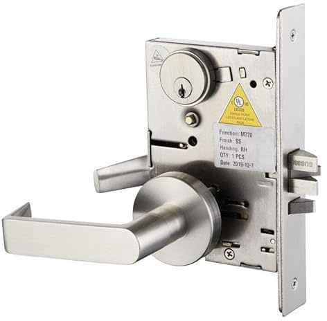 Commercial Mortise Lockset with Lever for Entry/Office Door F04