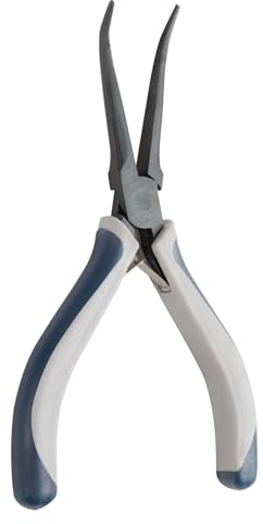 HHZZMIAO Fish Bone Pliers/Tweezers Washable Stainless Steel, 6inch, Black
