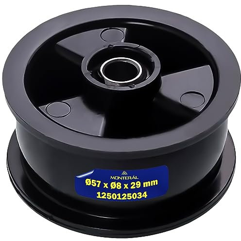 Puleggia Tendicinghia Asciugatrice - 1250125034 per Electrolux per Rex per Aeg per Zanussi - Garanzia di 10 Anni - MONTERAL