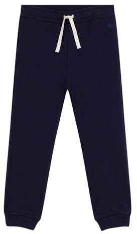 Petit Bateau Pantalon de Jogging Enfant en Coton uni