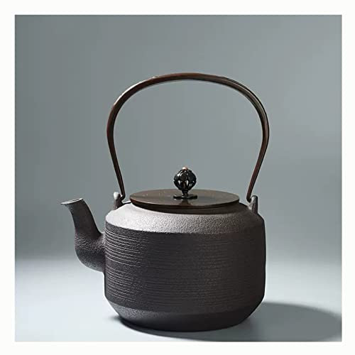 Tetera japonesa de hierro fundido hierro fundido japonés con infusor para té suelto, tetera de estufa Octopus feet