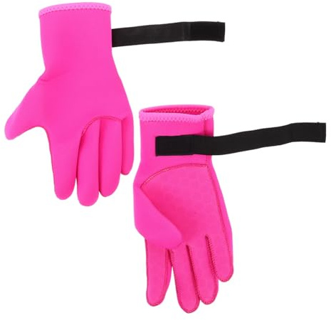 VANZACK Gants de Plongée Femme Néoprène Antidérapants et Résistants à Abrasion Chaleur Hivernale pour Snorkeling et Sports Nautiques