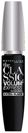 Maybelline New York - Mascara Volumateur - Volume Extrême Sans Paquets - Enrichi en Complexe Volumateur - Volum' Express - Extra-Noir - 10 ml
