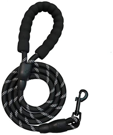 AYZECHANG Laisse pour chien pour promenade, chaîne pour chien, 2 m, nylon haute résistance, réfléchissant, convient à tous les types de chiens