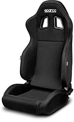 Sparco Sportsitz R100 MY22 Schwarz/Schwarz (Verstellbar), 009014NRNR
