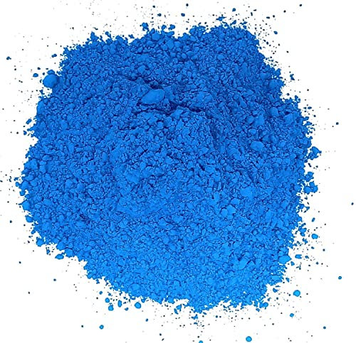 crigema - Pigment aus Pulver - Titanweiß - 50g - 100% rein - Ölfarbe, Tempera, Encaust, Fresko (Nachtblau)