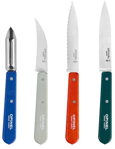 OPINEL Coffret 4 Couteaux Les Essentiels Primo