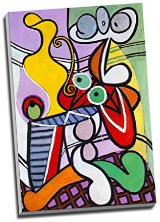Panther Print - Pablo Picasso Leinwanddruck, Motiv: Kubistisches Stillleben, A1, 76,2 x 50,8 cm, Wohnzimmer-Dekoration