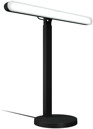 Logitech G Litra Beam – enastående LED-ljus för spel med TrueSoft-teknik, justerbar skrivbordsmontering, inställningar för ljusstyrka/färgtemperatur, kontroll via skrivbordsapp för PC/Mac – grafitgrå