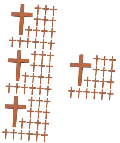 Cabilock 100stücke Kreuz Für Schmuckgestaltung Charms Für Armbänder Und Dekorationen Einzigartiges Design Einfach Zu Verwenden Bastelzubehör