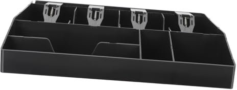 FUNOMOCYA Aufbewahrungsbox Kassenschublade Fach Multi-grids Kassiererbox Für Shop Office