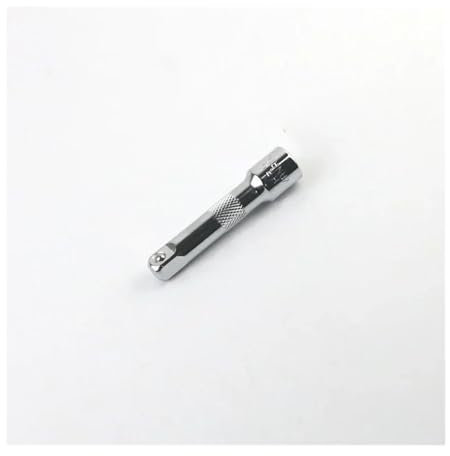 BUUNHI Douilles et Embouts Barre d'extension pour clé à cliquet à douille 1/4 3/8 1/2 50/100/150/250 mm Rallonge de douille pour clé à cliquet Réglage manuel cle a cliquet(3-8 75mm)