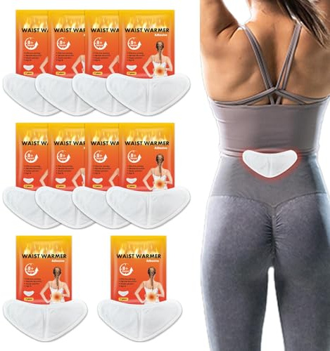 Parches adhesivos de calor | Almohadillas autocalentables para hombros - 10 almohadillas térmicas menstruales portátiles, parches de calor para molestias y de espalda