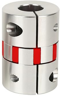 Accoppiamento Albero Flessibile Prugna Da 10mm a 14mm, Diametro 40mm Lunghezza 66mm Alluminio Motore Connettore Accoppiatore Ragno Flessibile per Macchina CNC Stampante 3D
