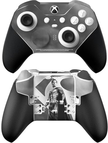 Head Case Designs Officially Licensed Zack Snyder's Justice League Superman Snyder Cut Character Art Vinyl Gaming Skin Decal Compatible With Xbox Series X & S Elite Wireless Controller Series 2