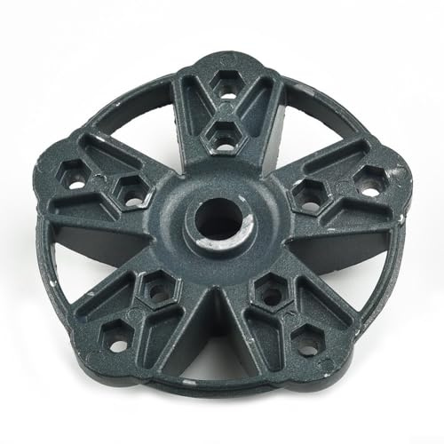 Gdfnmogo Metall-Windkraftanlagen-Nabe für Rotorblätter S/M Typ Windkraft-Generator-Zubehör, Stahlkonstruktion, geräuscharm, verbindet Hauptwelle und Klinge (5 Blätter)