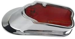 Luz Trasera Freno Luz Trasera LED para Motocicleta Estilo Vintage Tipo Tombstone Luz Freno Freno Luces Señalización para Turismo para Softail para Chopper para Bobber.