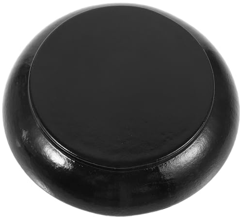 WOFASHPURET Marteau de Juge en Bois Socle Rond Robuste, Bloc Sonore Antibruit pour Tribunal, Accessoire Professionnel D’enchères et Fournitures de Cour, Manche Confortable et Finition Lisse