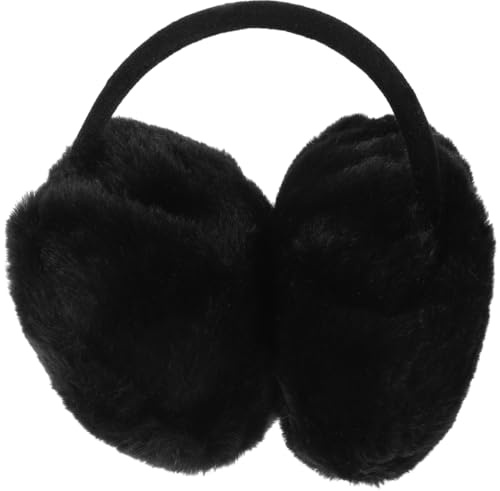 Ciieeo Cache-oreilles En Peluche Hiver Pour Enfants, Adultes Et Femmes - Bandeau Confortable Blanche