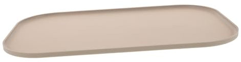 BELLIFFY Wiederverwendbare Silikon Essensmatte für Hund und Katze Leichte Hundenapf Unterlage mit Auslaufsicherer Funktion für Sauberes Füttern zu Hause