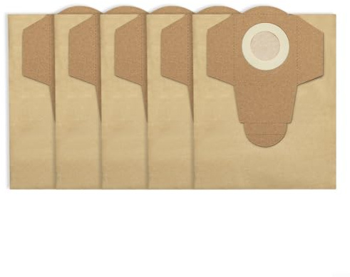 LVYXON Aspirapolvere bagnato e asciutto 20L Sacchetto di carta Sacchetto di polvere, Sacchetto di immondizia Sacchetto filtro aspirapolvere Accessori 215735 2351152, Cattura efficiente la polvere