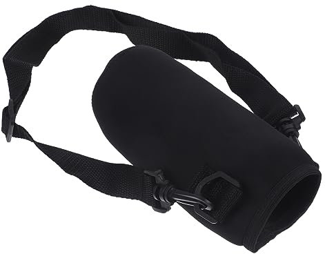 BESPORTBLE Wasserflaschentasche Neopren Tragetasche Mit Verstellbarem Schulterriemen Hitzebeständig rutschfest Tragbarer Flaschenhalter Für Outdoor Wandern Joggen Radfahren