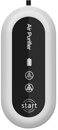 Portable Air Purifier Necklace, Personal Ionizer, Removes Pollen, Dust, And Pet, Ideal For Travel, Outdoor Activities, And Daily Use, 4.92x3.74x0.98 Inches